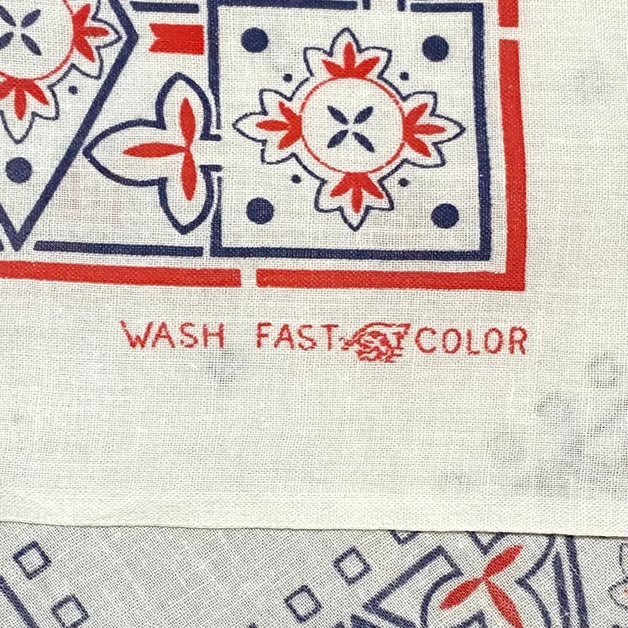 ビンテージ バンダナ ファストカラー FAST COLOR 虎 タイガー USA 